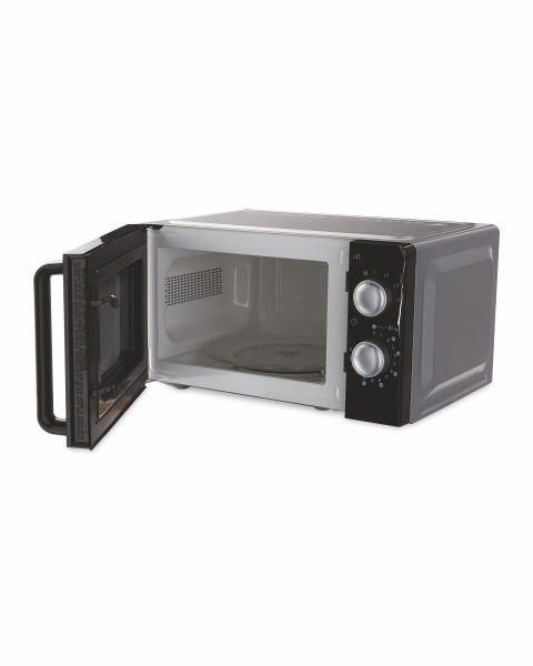 Ambiano Black 700W Microwave Oven
