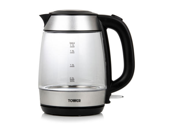 2200W COLOUR CHANGING GLASS KETTLE