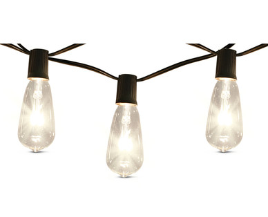 Gardenline Edison Bulb or Metal Shade String Light Assortment