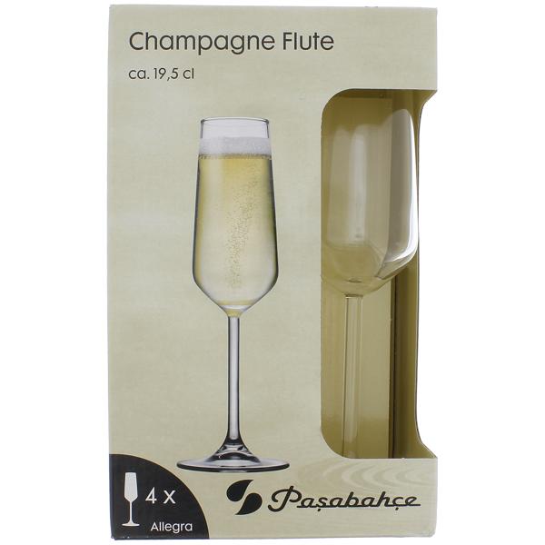 kieliszki do szampana Pasabahce