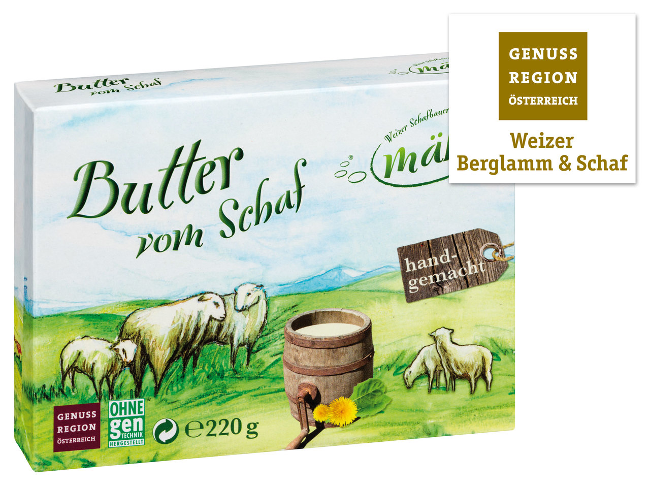 GENUSS REGION ÖSTERREICH Schaf-Butter