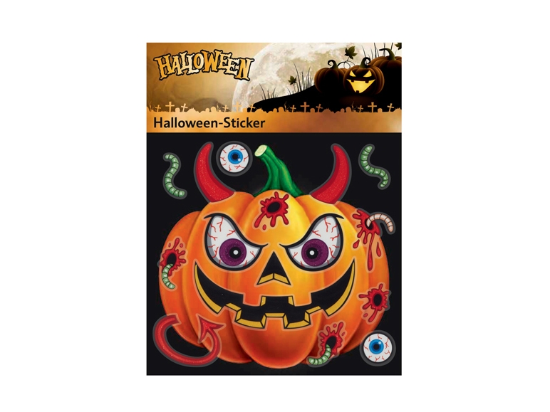 Fluorescent or 3D Stickers for Halloween