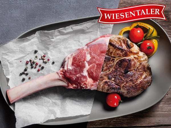 WIESENTALER Frisches österreichisches Tomahawk Steak