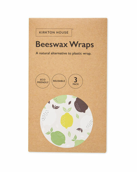 Beeswax Reusable Lemon Wraps