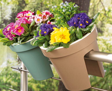 Pot de fleurs pour balcon GARDENLINE(R)