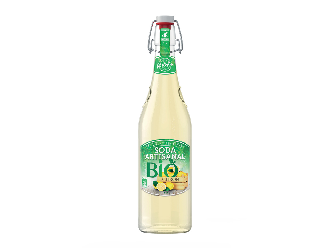 Limonade artisanale Bio ou soda artisanal Bio citron1