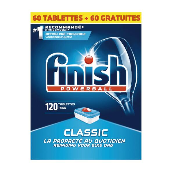 FINISH(R) 				Tablettes pour lave-vaisselle Powerball classic