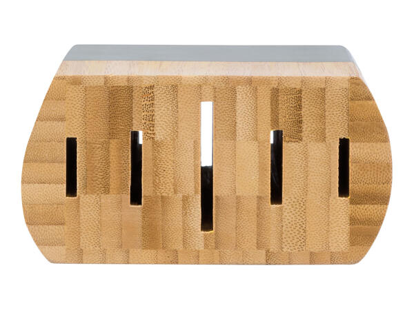 Russell Hobbs 5-Piece Bamboo Knife Block Set