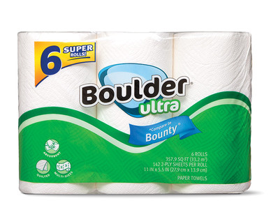 Boulder Super Roll Ultra Multi-Size Paper Towels