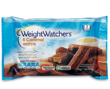 Weight Watchers Caramel Wafers