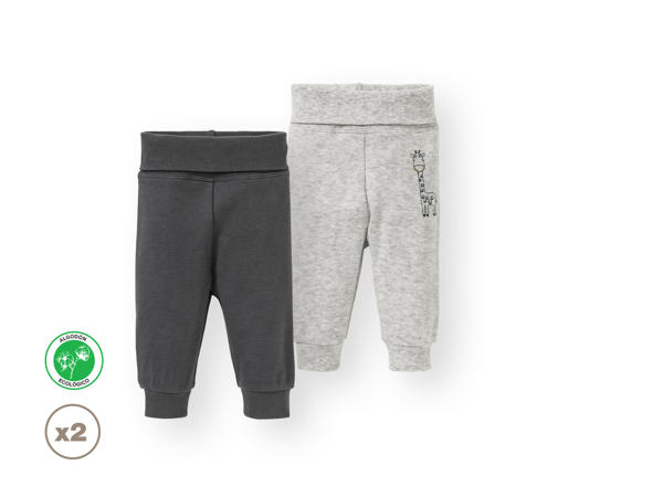 'Lupilu(R)' Pantalones para bebé estampado pack 2