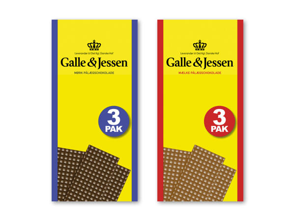 Galle & Jessen pålægs­chokolade
