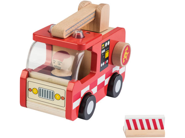 Assorted Wooden Toy Cars