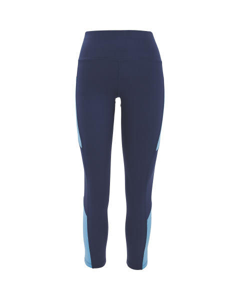 Blue Ladies Fitness Tight 7/8 Length