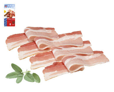 AMERICAN 
 Bacon a fette