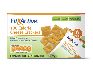 Fit & Active 100 Calorie Cheese Crackers