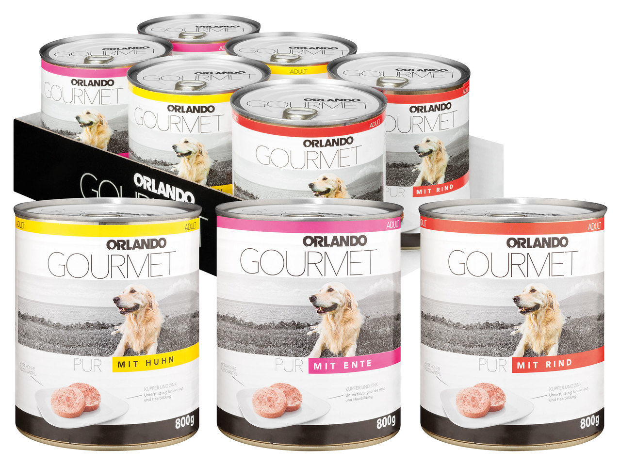 ORLANDO Hundenassnahrung Premium