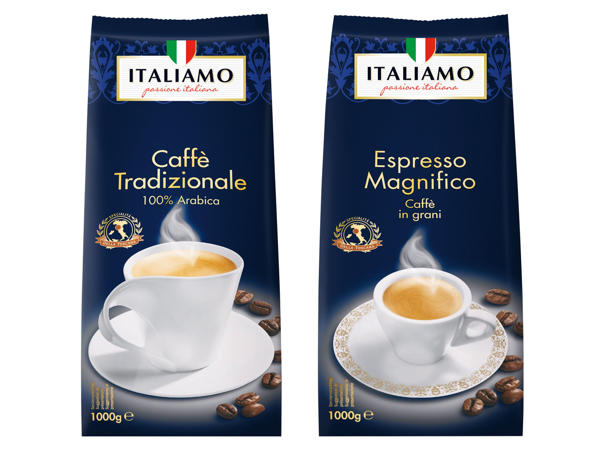 ITALIAMO Caffé Tradizionale/Espresso Magnifico Kaffeebohnen