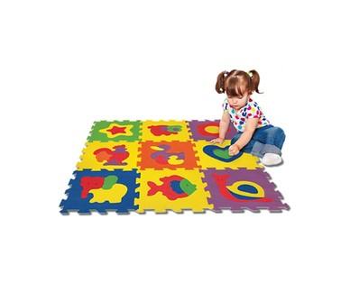 Bee Happy Foam Ball Pit or Play Mat with Blocks