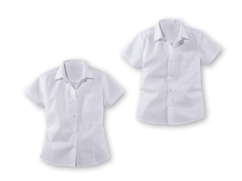 Girls' Blouses or Boys' Short-Sleeved Shirts