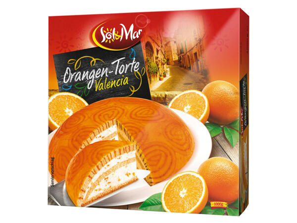Orangen-Torte Valencia