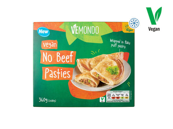 Vemondo Vegan Pasties