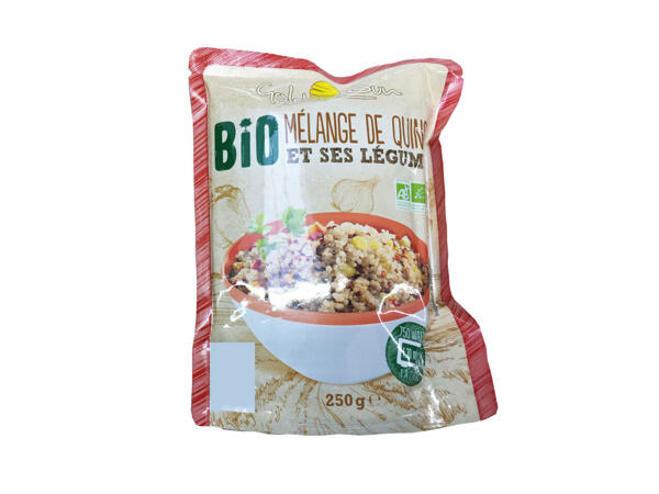 Mélange de quinoa et petits légumes Bio
