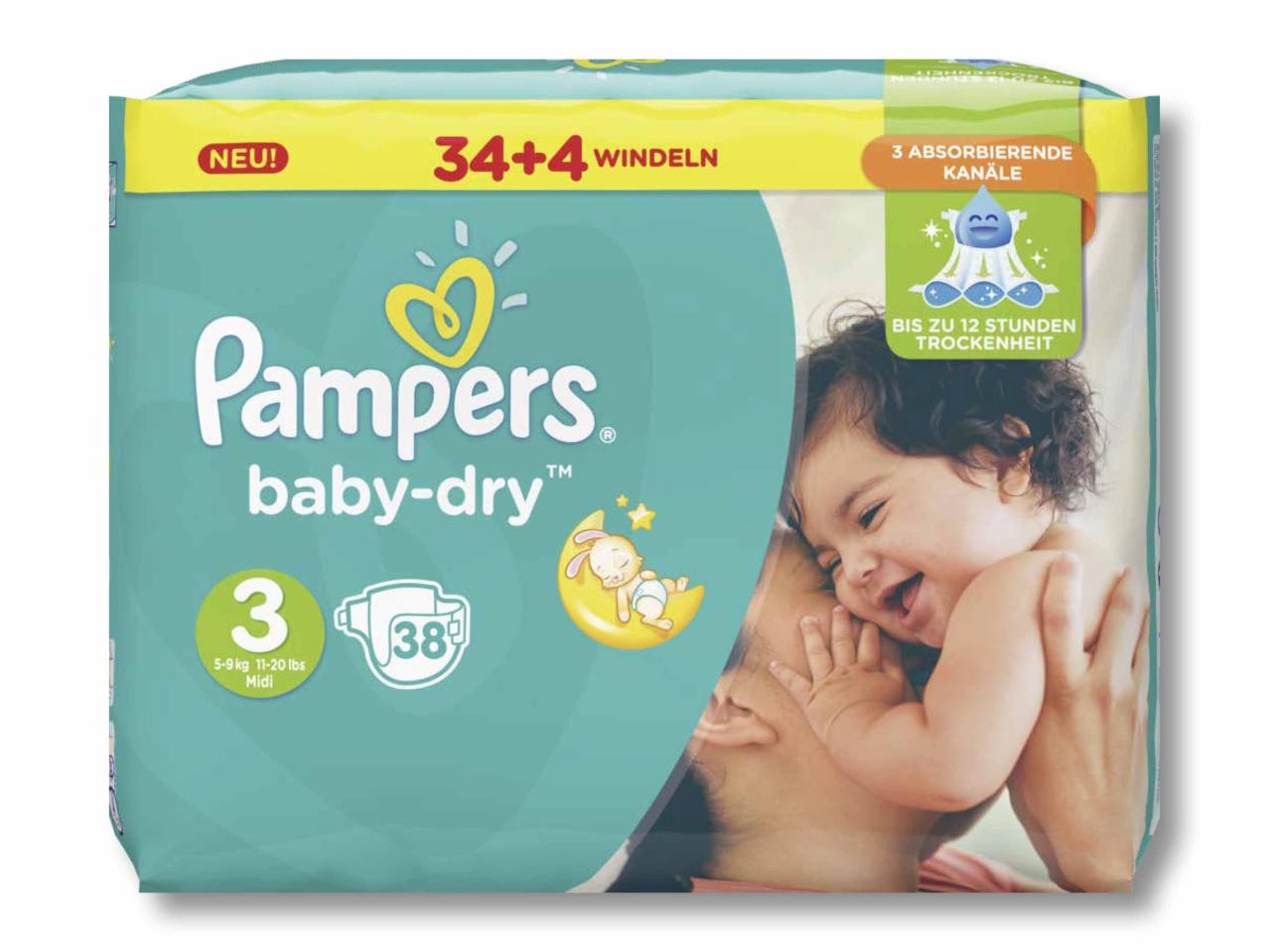 Couches Pampers Baby-dry