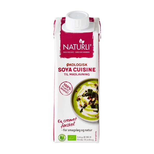 Økologisk soya cuisine