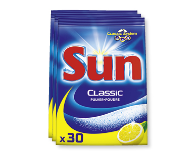 Produit pour lave-vaisselle en poudre SUN