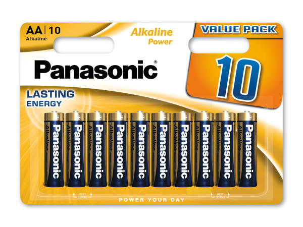 Panasonic alkalinebatterier