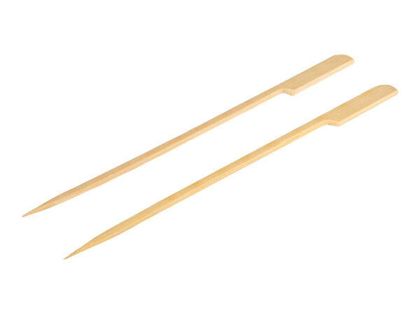 Grillmeister Bamboo Barbecue Skewers or Wooden Smoking Planks