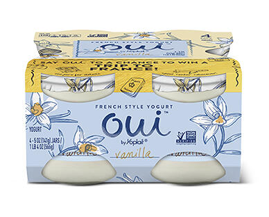 Oui Vanilla French Style Yogurt 4 pack