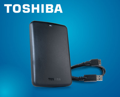 TOSHIBA Ext. Festplatte 2,5", 1 TB