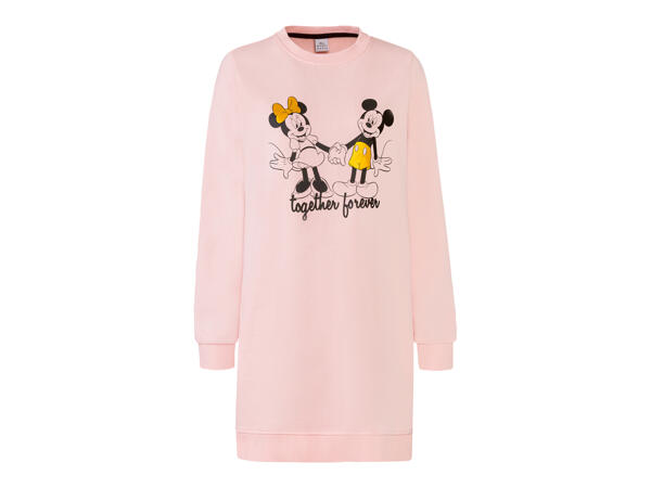 Ladies' Sweatshirt Dress "DisneyPrincess, Mickey Mouse, Minnie"