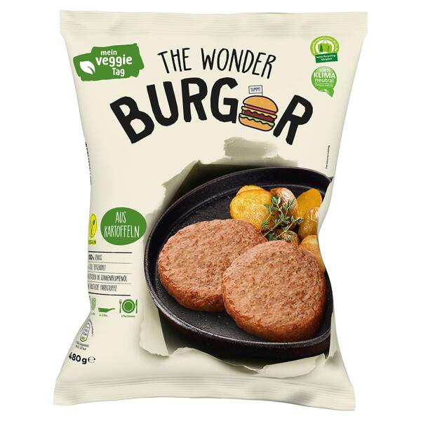 MEIN VEGGIE TAG The Wonder Burger oder Hackbällchen 480 g