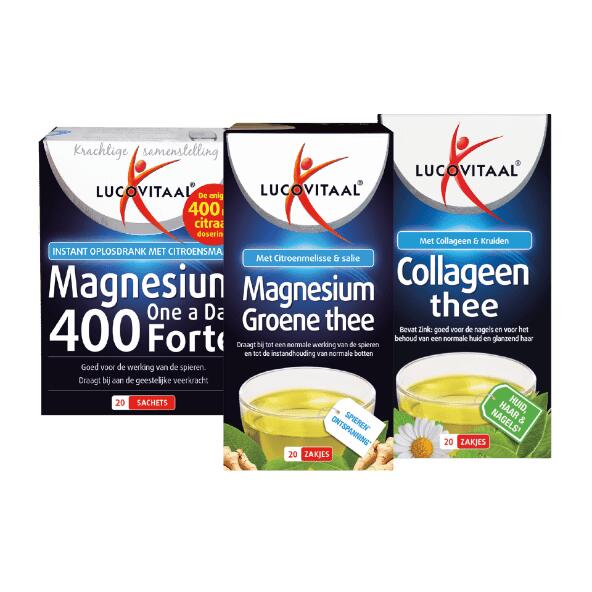 Lucovitaal thee of magnesium oplosdrank