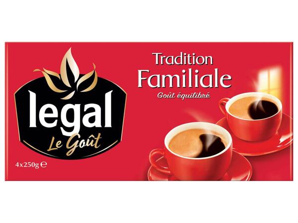 Legal café Tradition familiale
