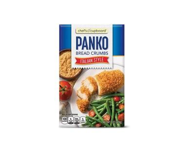 Chef's Cupboard 100% Whole Wheat or Italian Panko Breadcrumbs