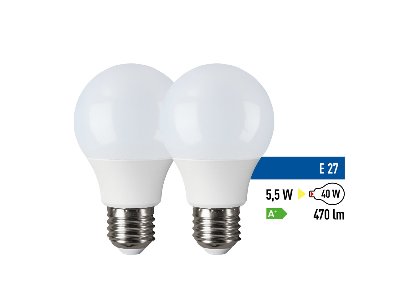 LED žárovka – 2 kusy
