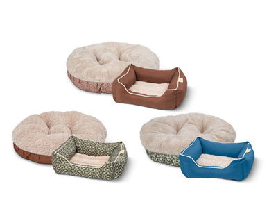 Shep Round or Rectangle Small Pet Bed