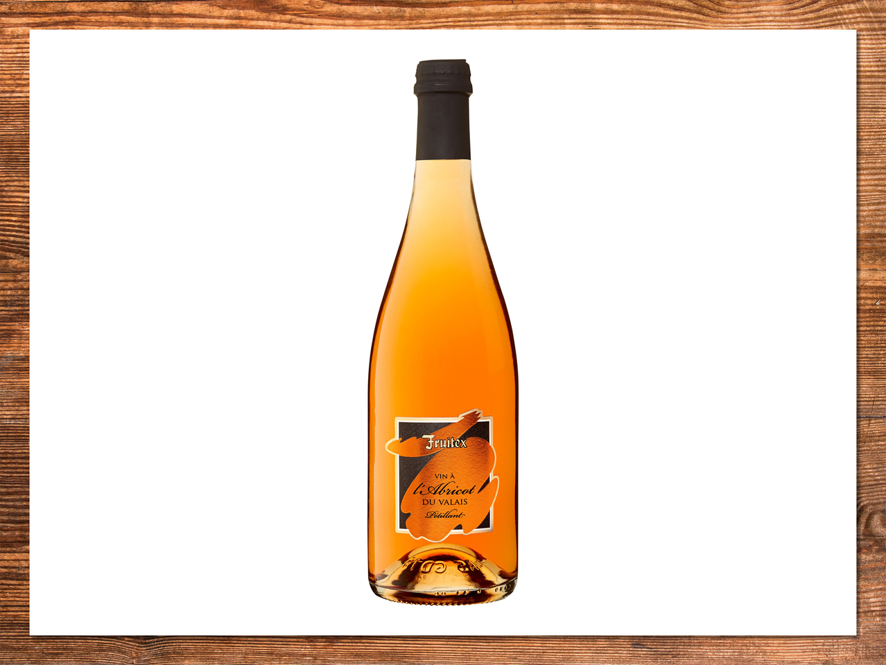 Vin pétillant à l'abricot du Valais