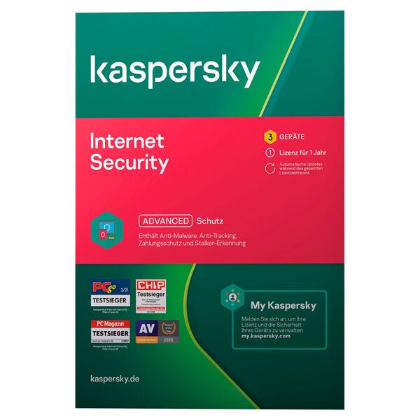 KASPERSKY Software „Internet Security"