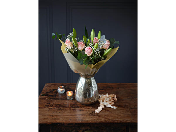 Deluxe Rose & Lily Bouquet