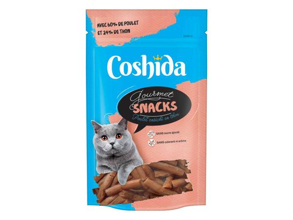 Snack pour chat gourmet