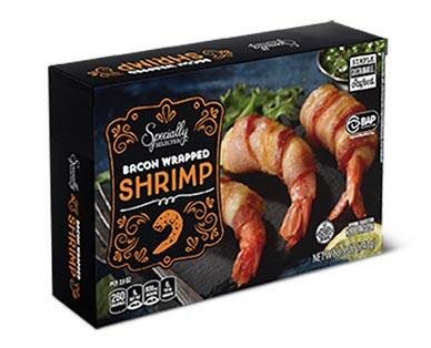 Specially Selected 
 Bacon-Wrapped Shrimp