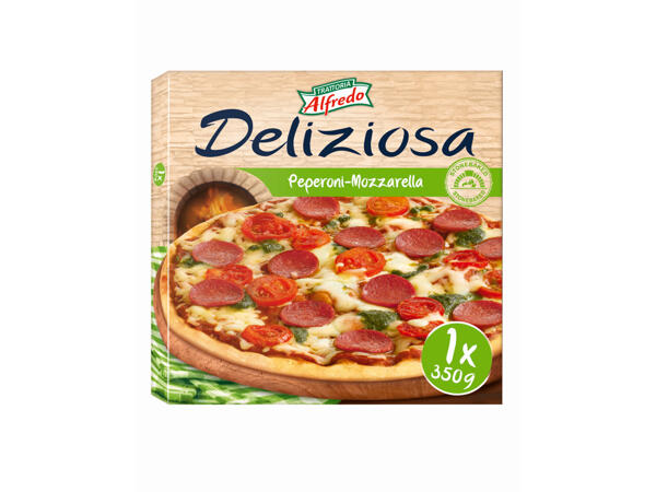 Trattoria Alfredo(R) Pizza de Salame, Mozzarella e Pesto