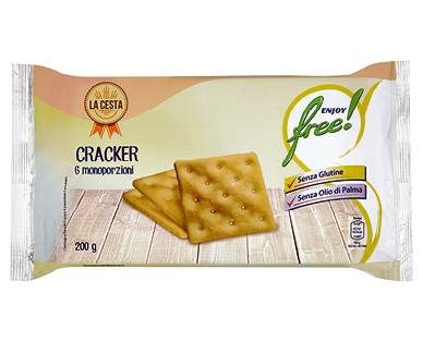 ENJOY FREE! Cracker senza glutine