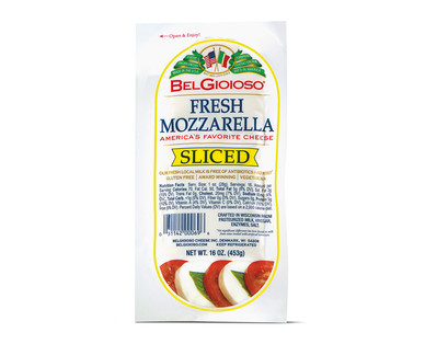 BelGioioso Fresh Mozzarella 16 oz. Sliced Log