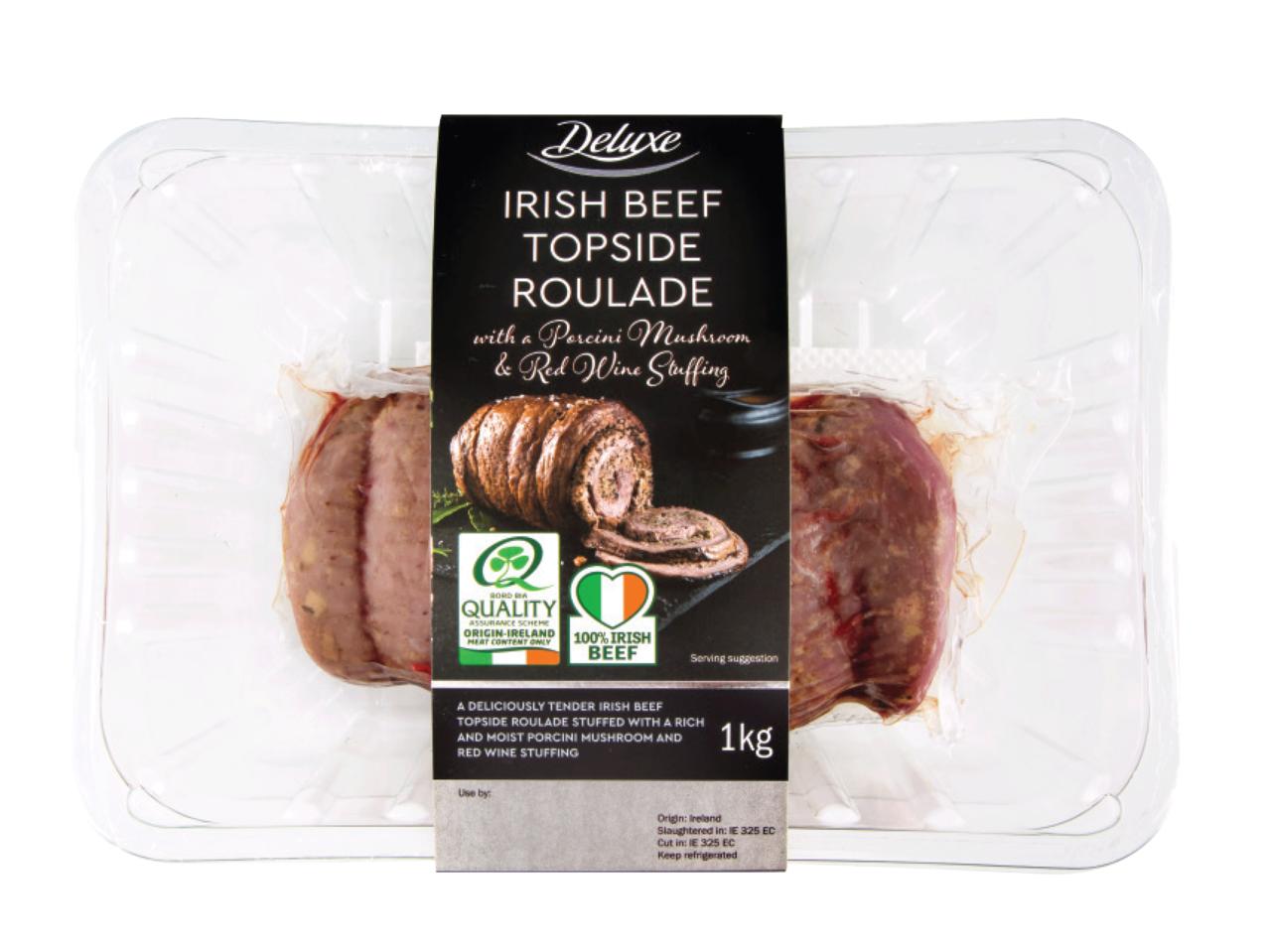 DELUXE Irish Beef Topside Roulade